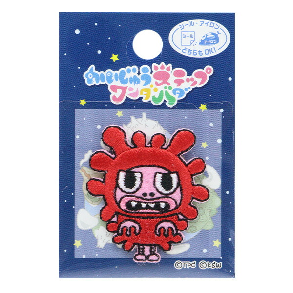 ワッペン 『かいじゅうステップ ワンダバダ ワッペン ピグちゃん PU47』 PIONEER パイオニア画像