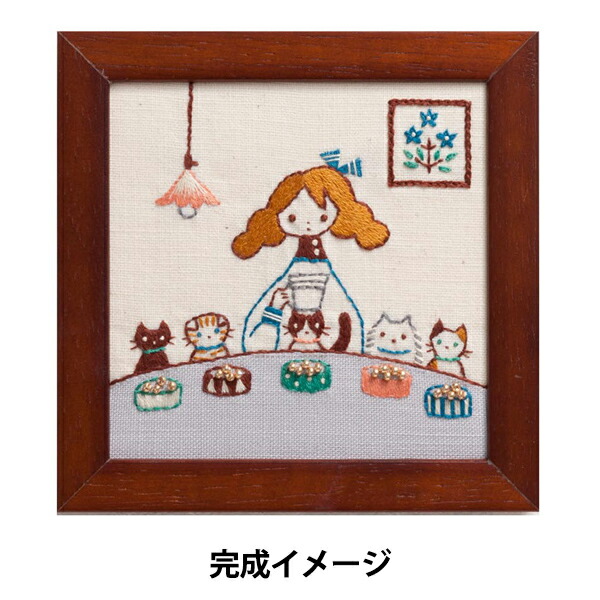 楽天市場】刺しゅうキット 『Girl's Story Alice's Adventures