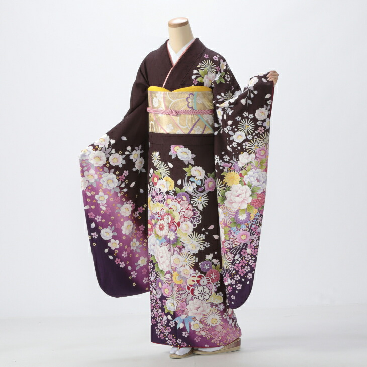 楽天市場】【中古】【購入品】振袖 フルセット Mサイズ モダン柄 成人