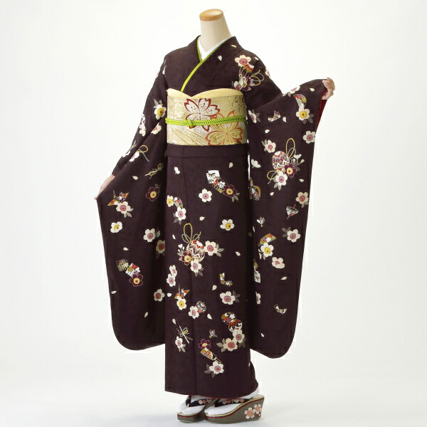 楽天市場】【中古】【購入品】振袖 フルセット Mサイズ モダン柄 成人