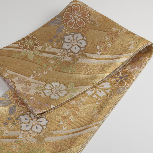 中古 お買い上げ グレー系 振袖 白 成人式 リユース 古典柄 状態 A Lサイズ フルセット