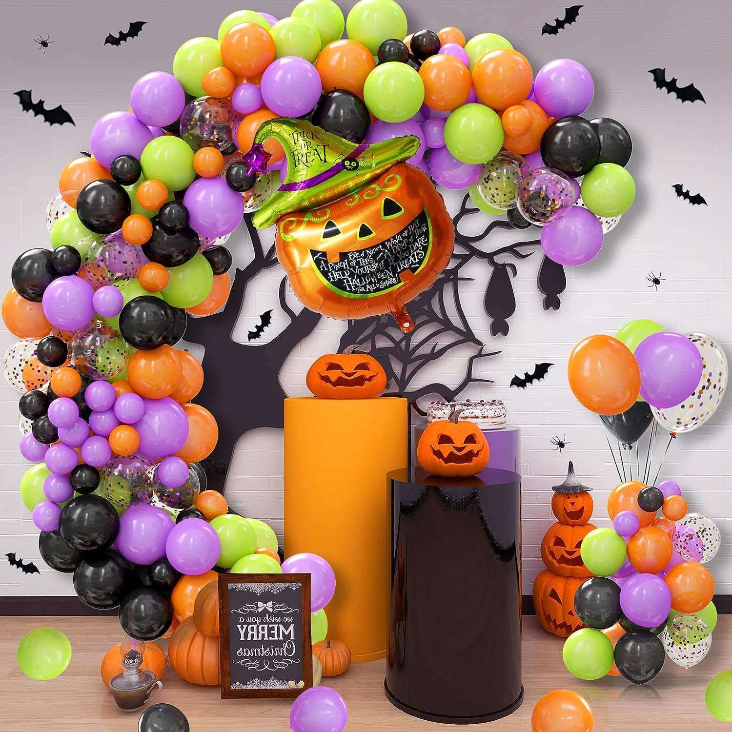 ハロウィン バルーン 風船 装飾 飾り オレンジ ブラック パーティー ポップ 楽天市場】ハロウィン風船飾り バルーンセット 風船オレンジ