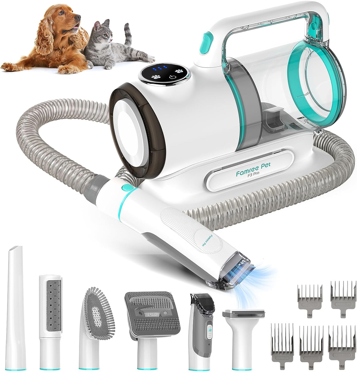 大人気‼️ 犬 バリカン ペット用　バリカンセット 12000Pa 超強力吸引 Amazon.co.jp: AIRROBO 犬 バリカン ペット用セット 12000Pa 超