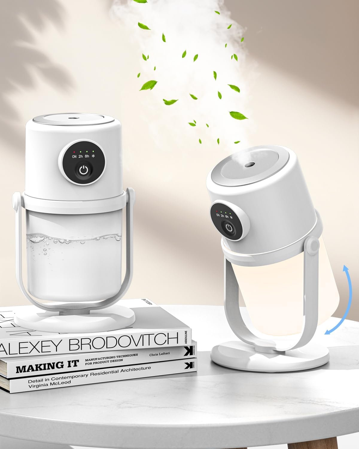 楽天市場】【在庫処分】加湿器 卓上 超音波 7色に光るアロマ