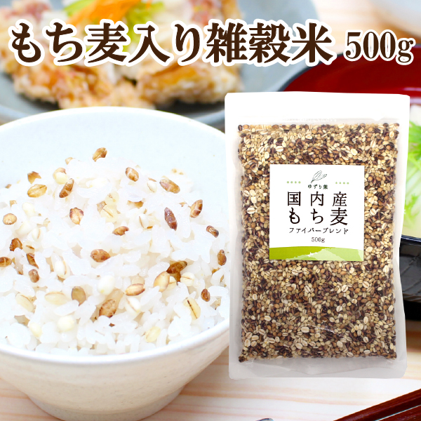 国産もち麦ファイバーブレンド 500g 食物繊維豊富 もちもち ぷちぷち 送料無料 1000円ポッキリ ネコポス メーカー こだわり テレビで話題  安全 安心 ベータグルカン 水溶性食物繊維 オリジナルブレンド ベストアメニティ 健康 最大52％オフ！