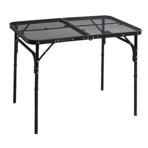 キャンパーズコレクション タフライトテーブル(幅90奥行60cm) TLT-6090(MBK)