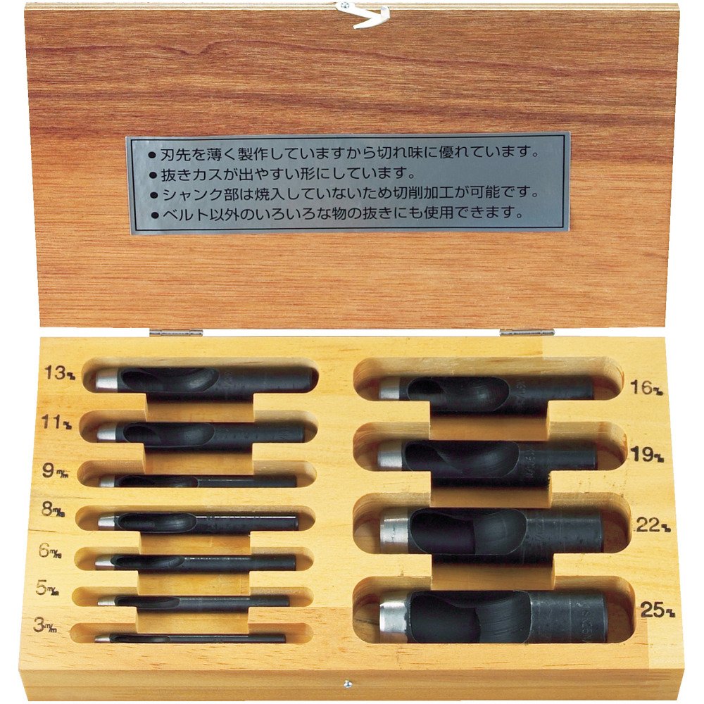 TRUSCO(トラスコ) ポンチ絵書き割り 11本組 TPO-11S