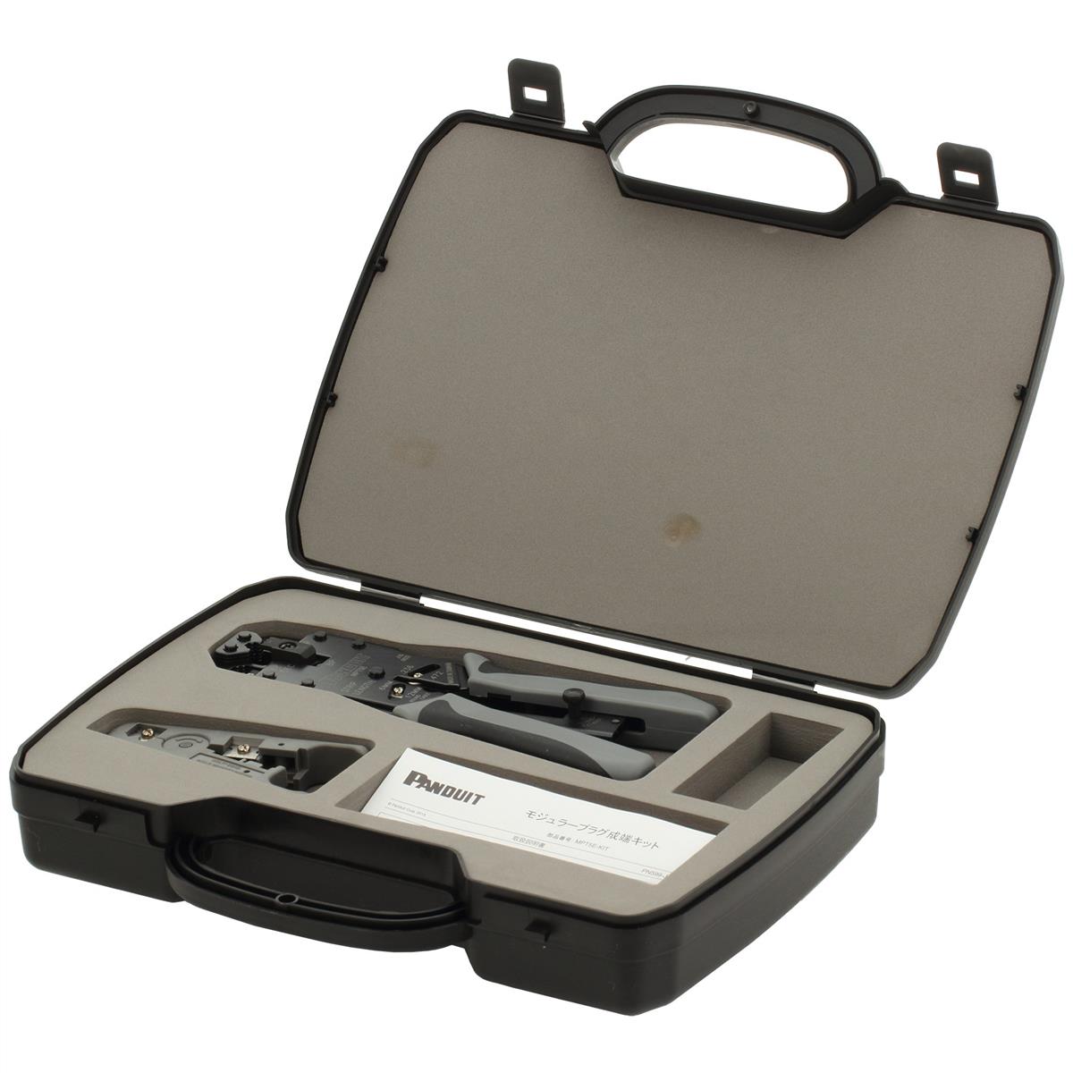 パンドウイット モジュラ繋ぎ圧着手道具 マルチ手合い 入れもの付一揃いの道具 MPT5E-KIT