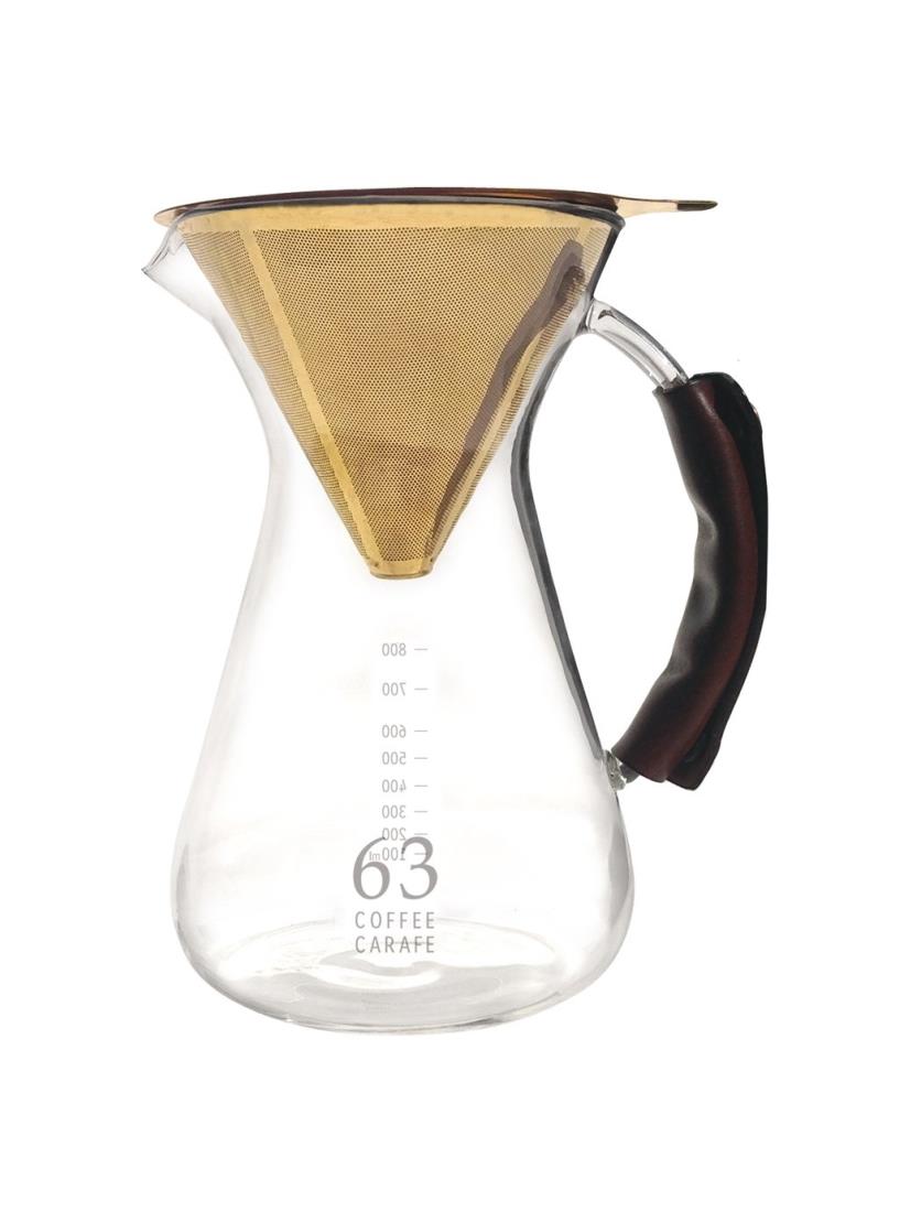 南太平洋取り引き ロクサン コーヒーカラフェ 読みやすい 大きさ:約φ12.5 H19.5 0701-011 960ml