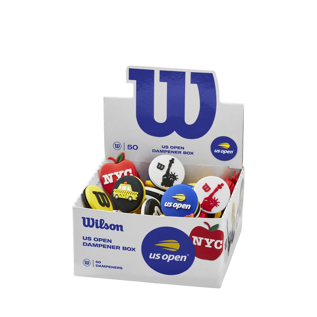 Wilson(ウイルソン) 庭球 櫂用振りまわす打ちきり US OPEN DAMPENER BOX (ユーエス 開けはなし ダンプナー ボックス席) 50個入り口・入口 WR8408201001