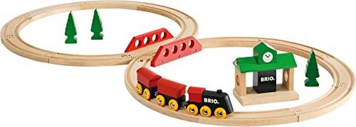 BRIO (ブリオ) クラシックレール 8の字セット 全22ピース 対象年齢 2歳~ (電車 おもちゃ 木製 レール) 33028 4,669円