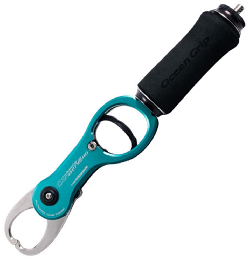 スタジオオーシャンマーク OCEAN GRIP (綿津見手持ち部分) OG2507VIII 固定ディスク フィッシュグリップ BGr 青碧緑であること