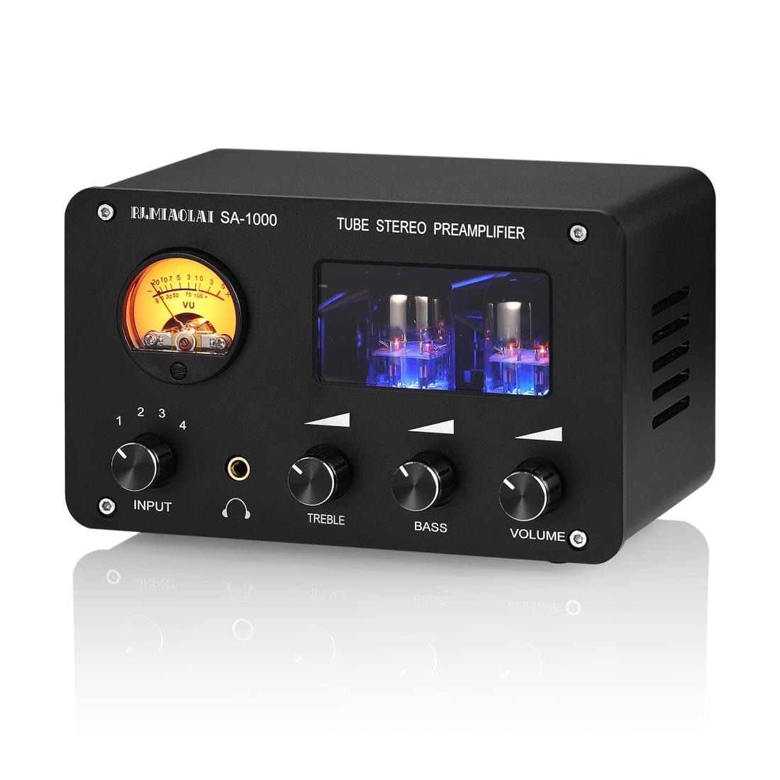 アンプ Nobsound ST-01 PRO 6K4 Bluetooth 5.0 Nobsound ST-01 PRO 6K4 Bluetooth 5.0 真空管アンプ VUメーター
