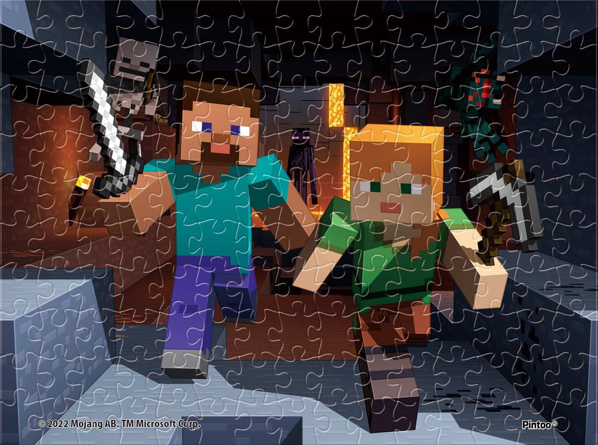 楽天市場】Minecraft グッズ MA-69 まめパズル150ピース クラフト生活