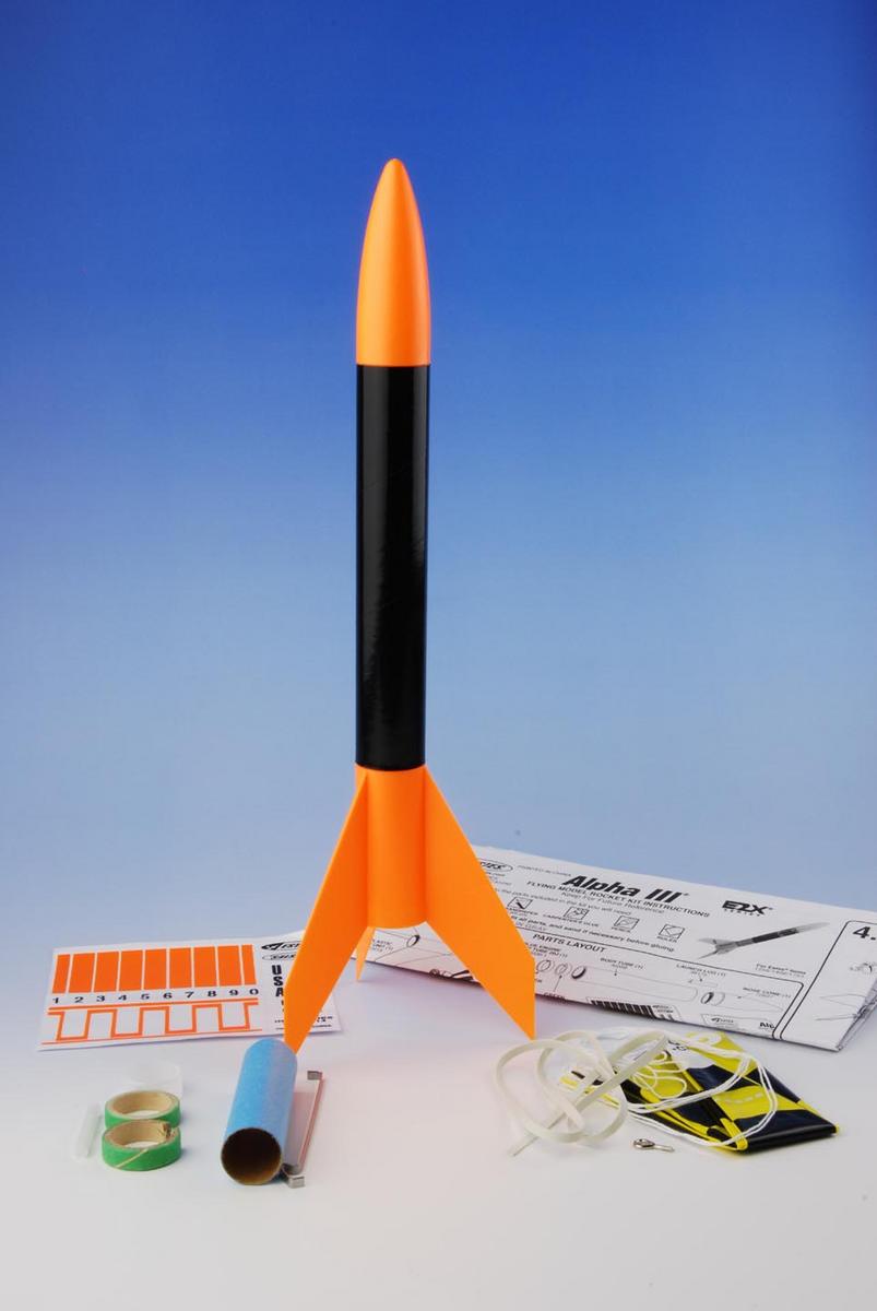 USAヴィンテージ ロケット モデルロケット オブジェ 手作りロケット