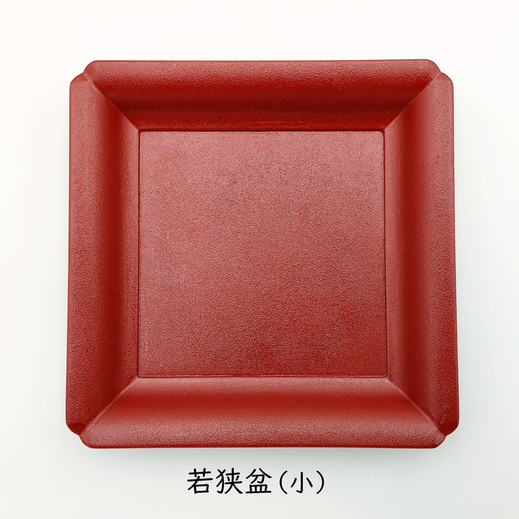 楽天市場】茶道具 茶杓飾り盆 木製 松摺塗 拝見盆 小習事 相伝