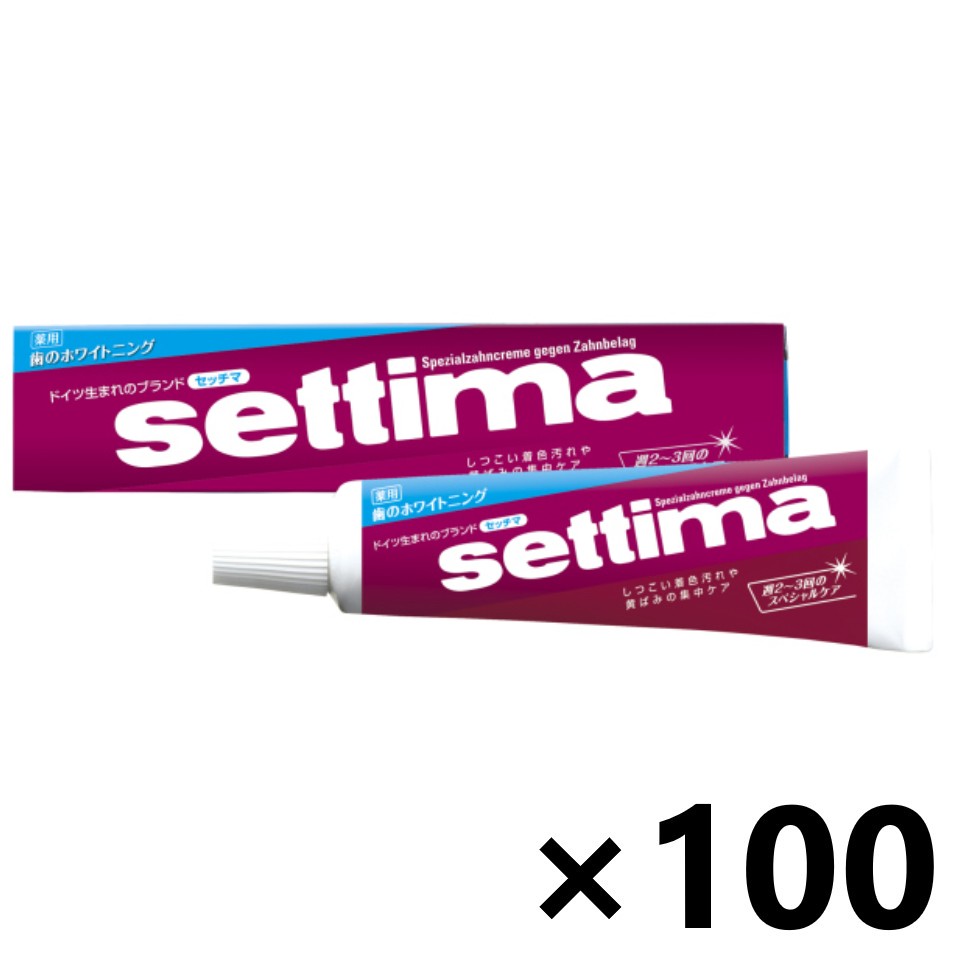 【貨物輸送無料】セッチマはみがき 特別 箱手合い 40gx100本 サンスター