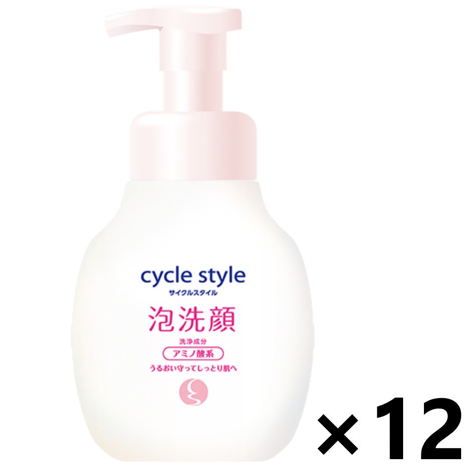 【送料無料】サイクルスタイル泡洗顔フォーム 本体 250mlx12本 第一石鹸