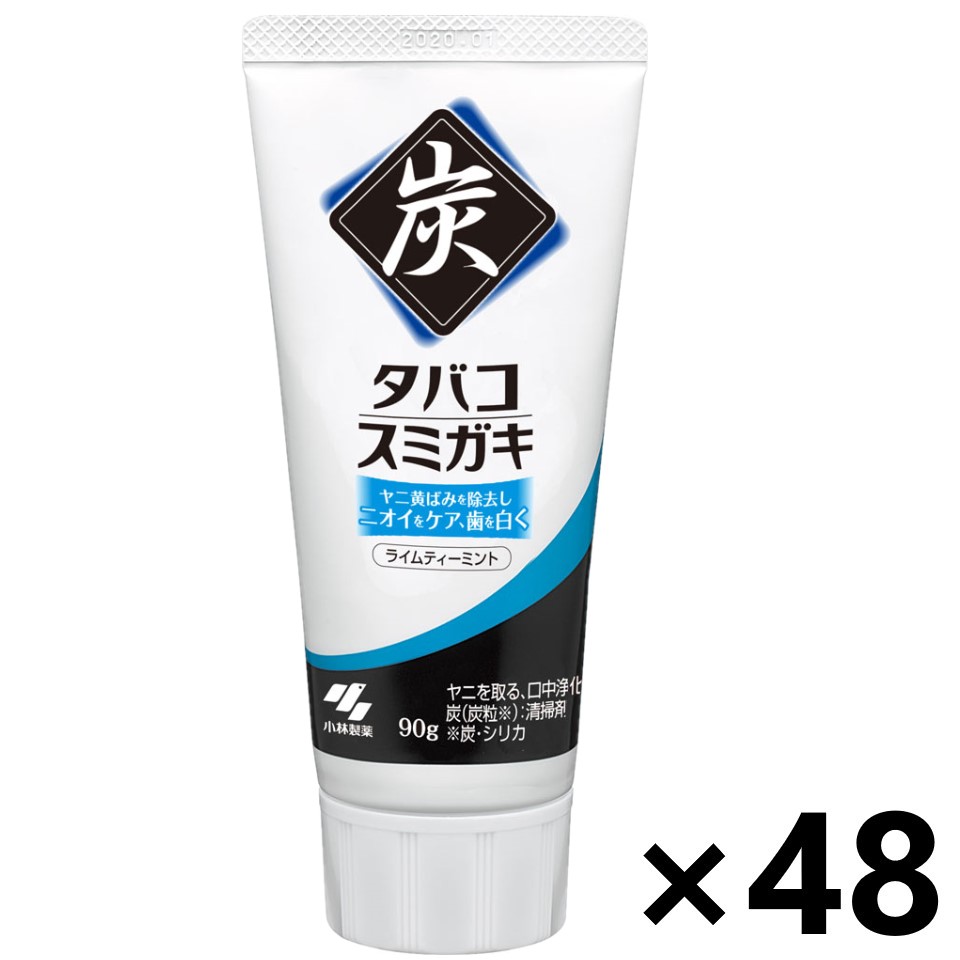 【送料無料】タバコスミガキ 90gx48本 小林製薬