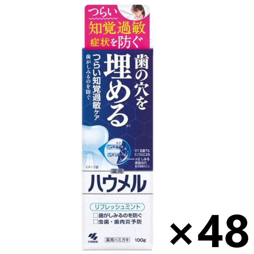 【送料無料】ハウメル 100gx48本 小林製薬 15,773円