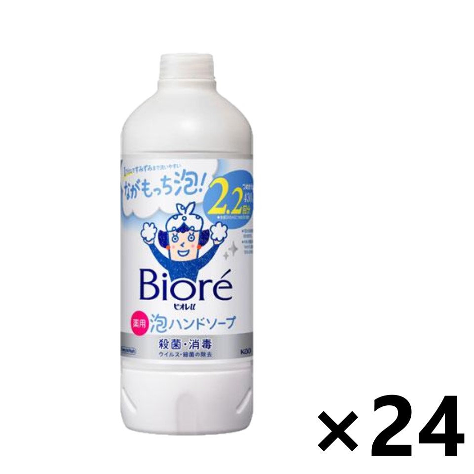 楽天市場】ビオレu 泡ハンドソープ つめかえ用 430ml × 24本 【花王