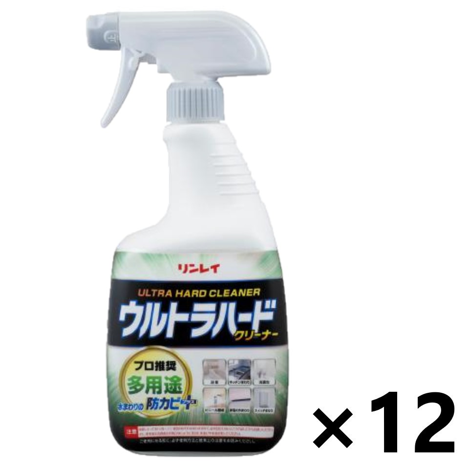【送料無料】ウルトラハードクリーナー 多用途 700mlx12本 株式会社リンレイ