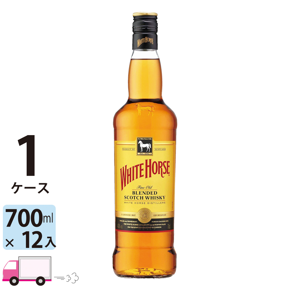 楽天市場 ウイスキー ホワイト ホース 12年 700ml 洋酒 Whisky 21 4 輸入酒のかめや