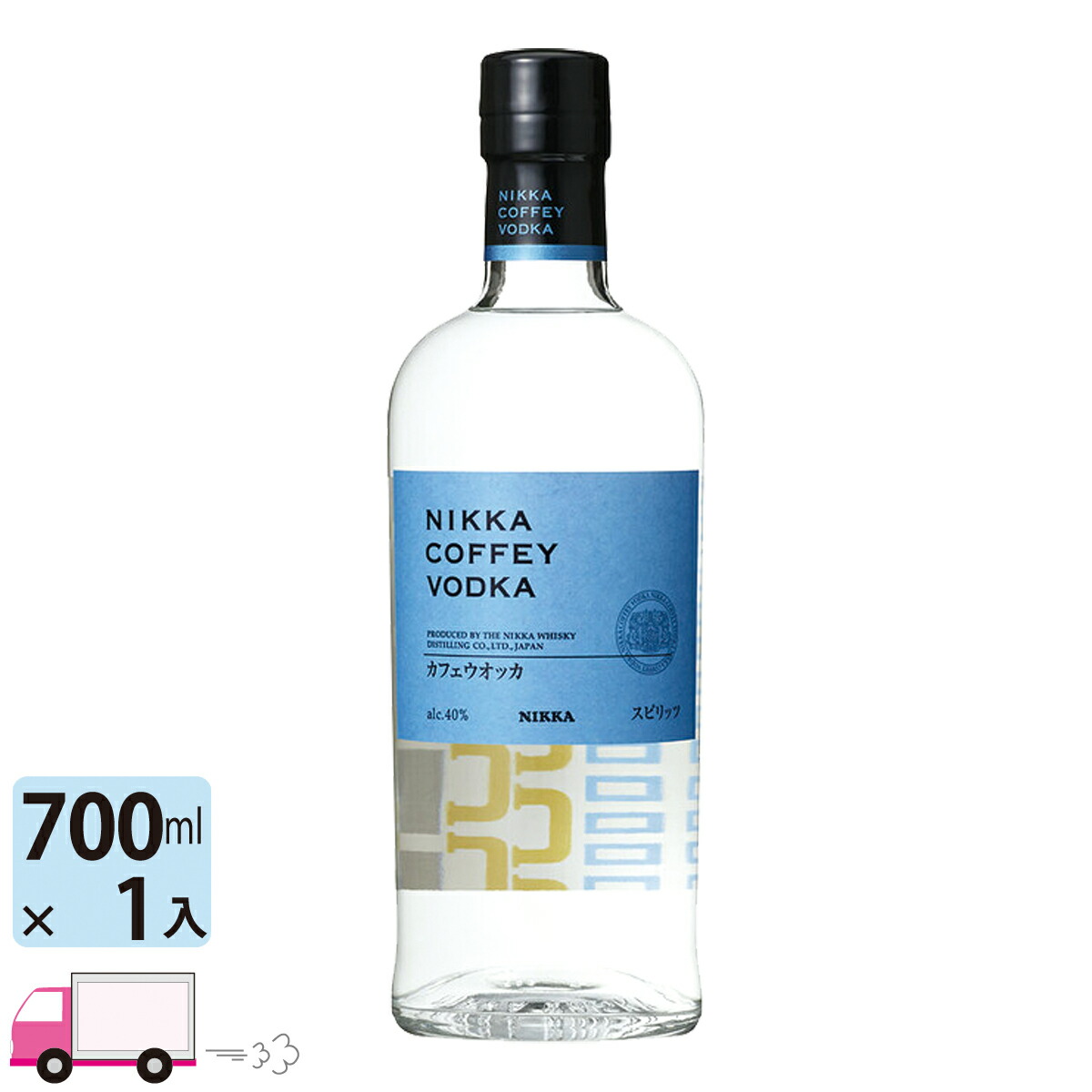 【楽天市場】【送料無料※一部地域除く】 ニッカ カフェジン 47% 700ml 1本 ＆ カフェウォッカ 40% 700ml 1本 計2本 :  わいわい卓杯便