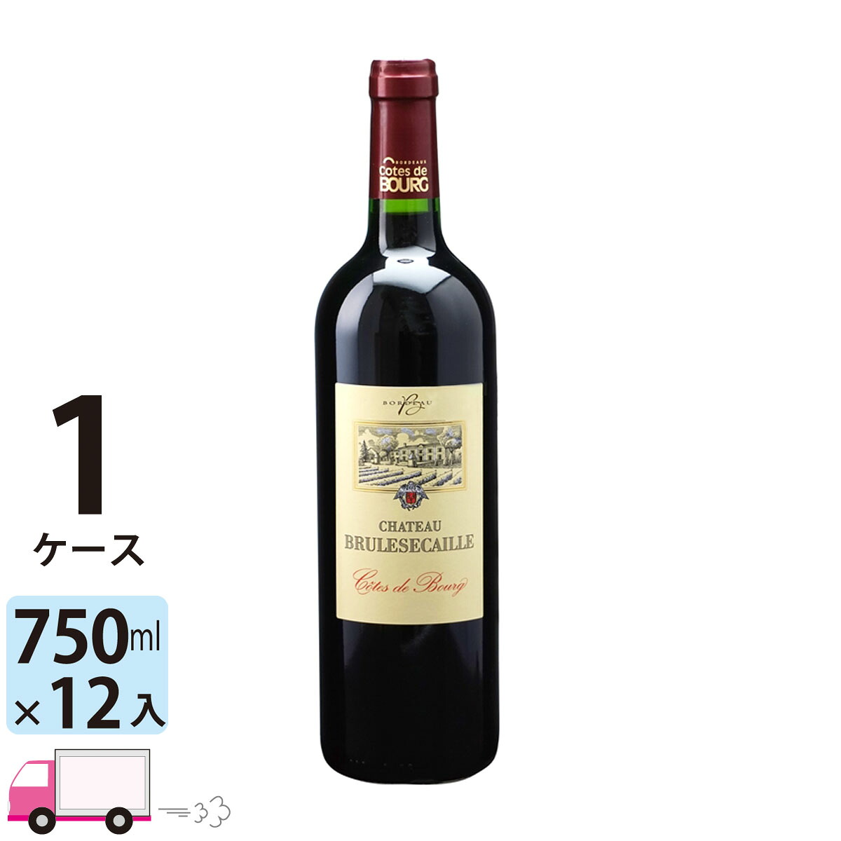 【ポイント5倍】【送料無料】 シャトー ブリュルセカイユ [FC129] 1ケース(12本)