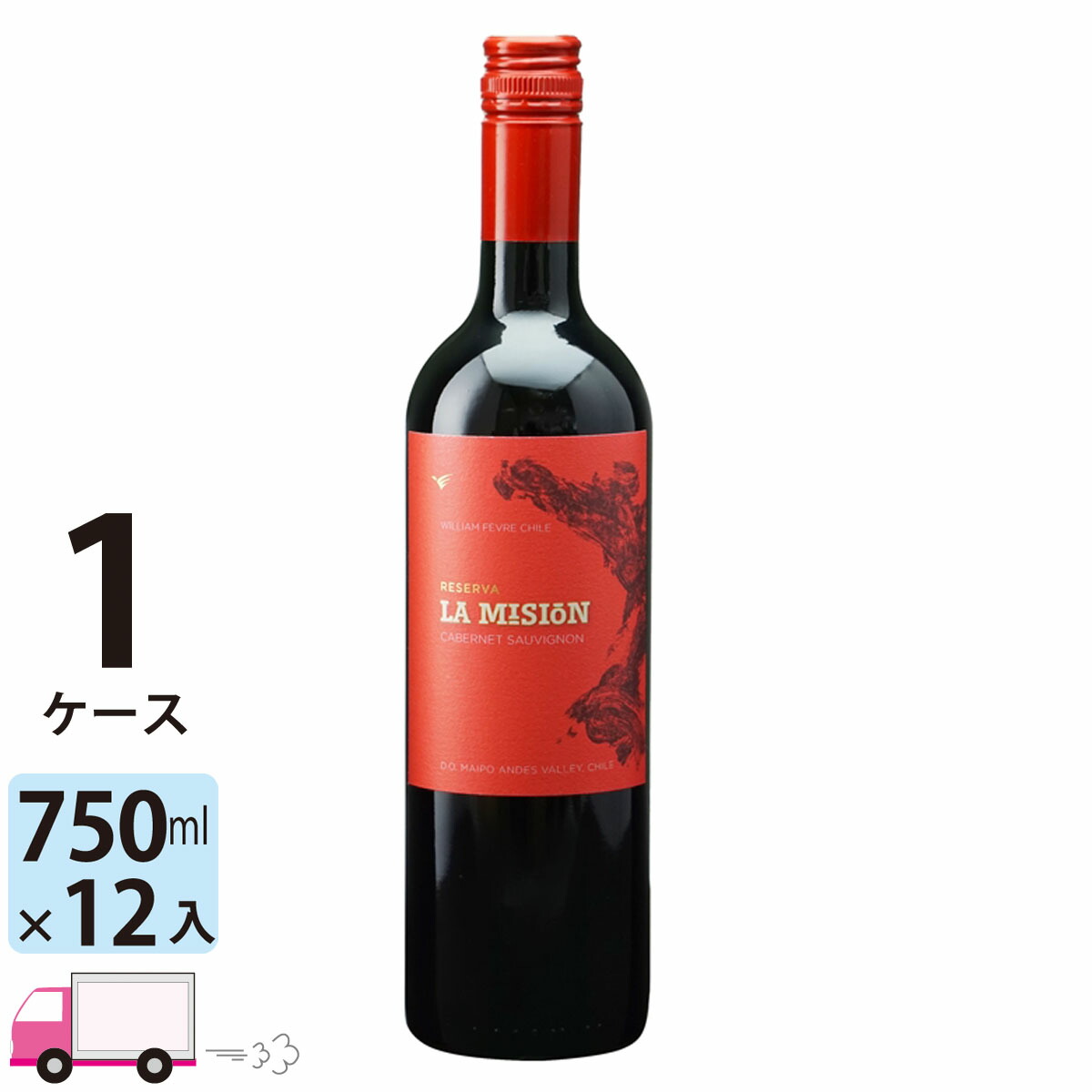 【ポイント5倍】【送料無料】 ラ ミシオン デ ピルケ カベルネ ソーヴィニヨン レセルバ [W035] 1ケース(12本)
