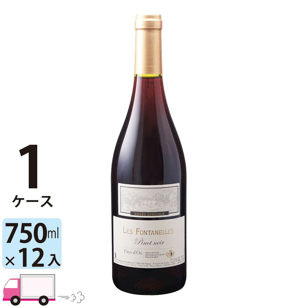 【ポイント5倍】【送料無料】 ペイ ドック ピノ ノワール [FB381] 1ケース(12本)｜わいわい卓杯便