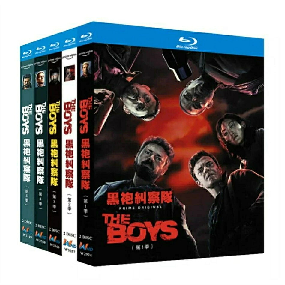 日本語字幕 日本語吹き替え ザ・ボーイズ ファイナル・シーズン 1+2+3+4+5 Blu-ray 全話収録 海外仕様｜スリーワイズ
