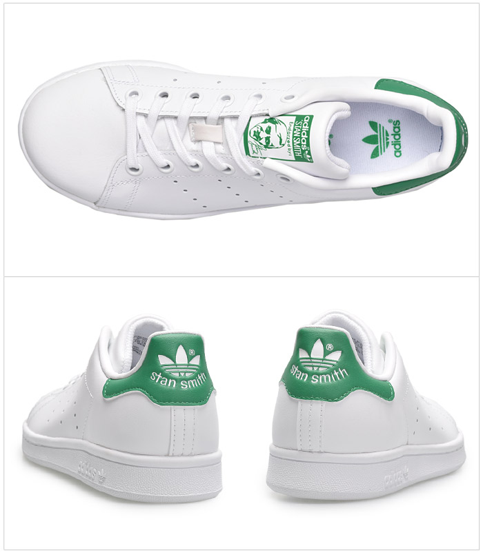 アディダス スニーカー 見方過誤 レディース Adidas Originals Stan Smith J M605 オリジナルス 王法切れ目 緑色 白さ 白人 緑色 グリーン 易い 銘柄 トレ箔 靴 ファッショナブル 定番 評判 Sale Cannes Encheres Com