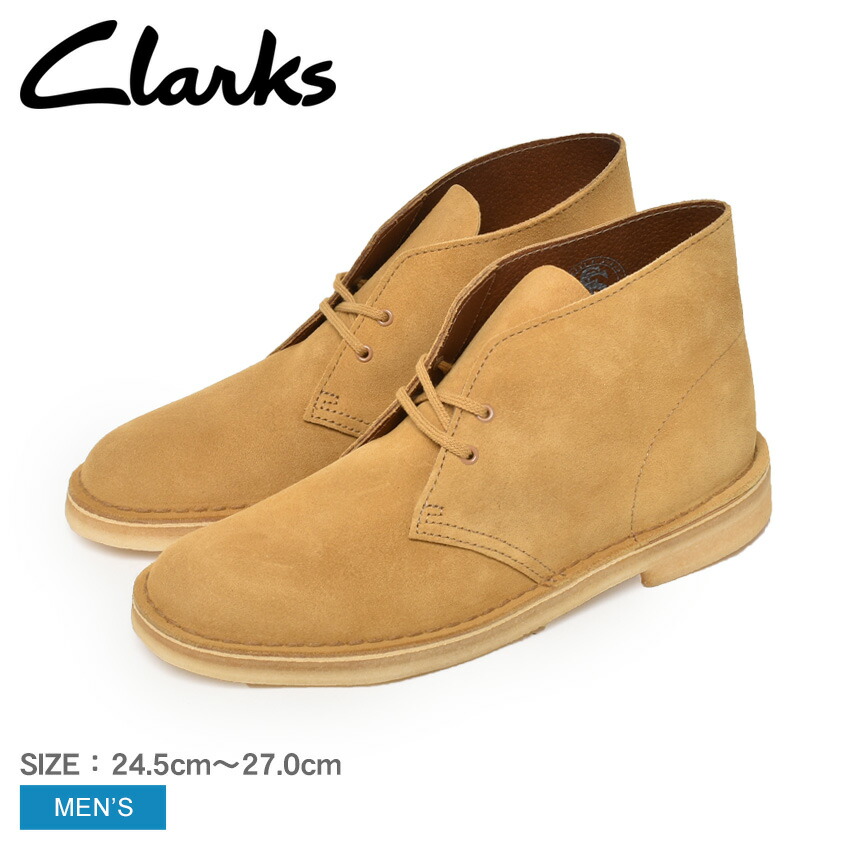 市場 クラークス ベージュ メンズ オーク カジュアルブーツ Boot Desert シューズ チャッカブーツ デザートブーツ Clarks 靴