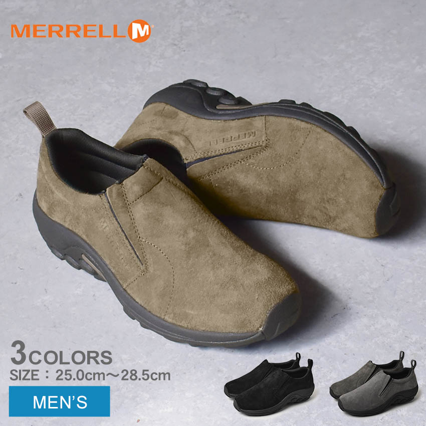 メレル ジャングル モック アイスプラス MERRELL モックシューズ メンズ ブラック 黒 グレー カーキ JUNGLE MOC ICE+ 004247 004249 5005633 靴 シューズ スニーカー スリッポン アウトドア キャンプ レジャー フェス|slz|