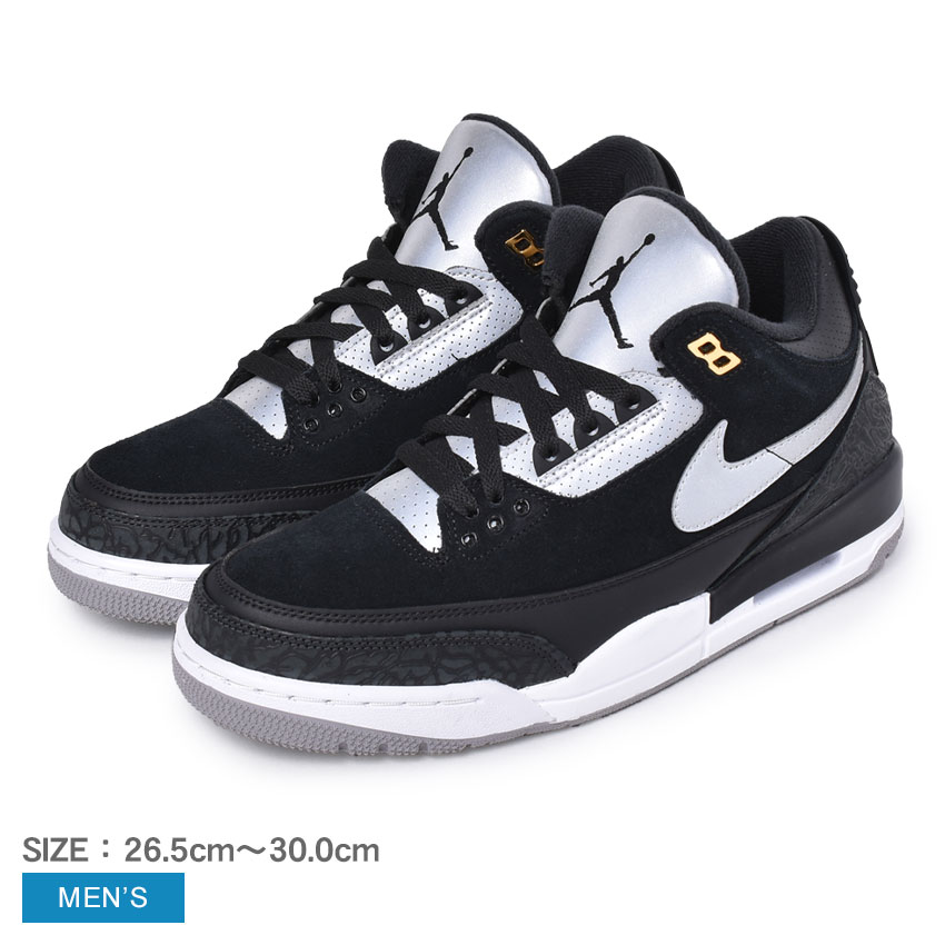 楽天 Th Retro 3 Jordan Air Nike スニーカー Th レトロ 3 ジョーダン エア ナイキ メンズ ギフト プレゼント 誕生日 反射 復刻 スポーツ カジュアル ストリート バスケ おしゃれ 人気 ブランド ミドルカット ハイカット 通学 シューズ 靴