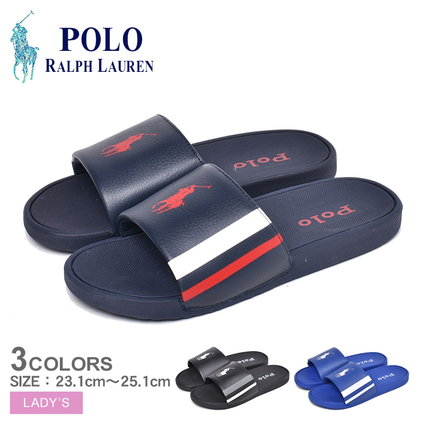 楽天市場 Polo Ralph Lauren ポロ ラルフローレン サンダル Bensley Ii Rf Rf Rf レディース シューズ シャワーサンダル シャワサン ブランド カジュアル シンプル ワンポイント アウトドア レジャー キャンプ 紺 青 黒 San Ktu Sale Z Craft