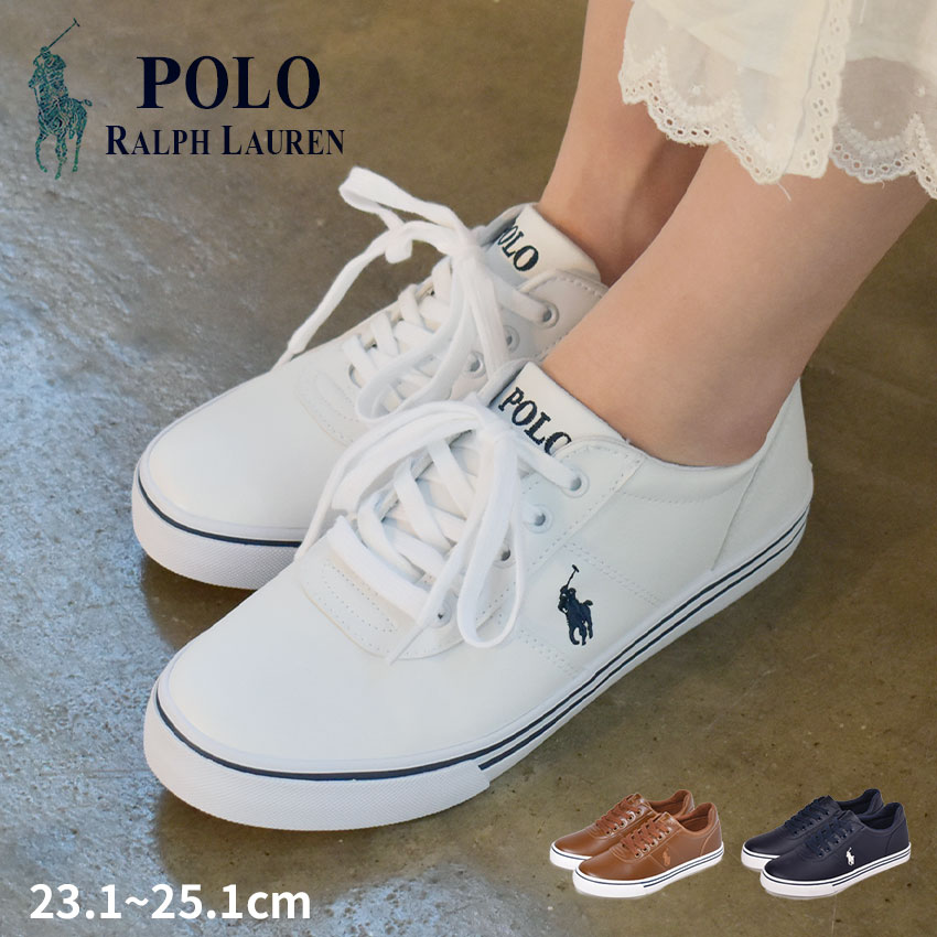 楽天市場 全品対象 50円引きクーポン ポロ ラルフローレン スニーカー レディース ハンフォード3 Polo Ralph Lauren Hanford Iii Rf Rf Rf ローカット きれいめ シンプル 大人 ロゴ 刺繍 歩きやすい 春 白 ホワイト ネイビー ブラウン Z Craft