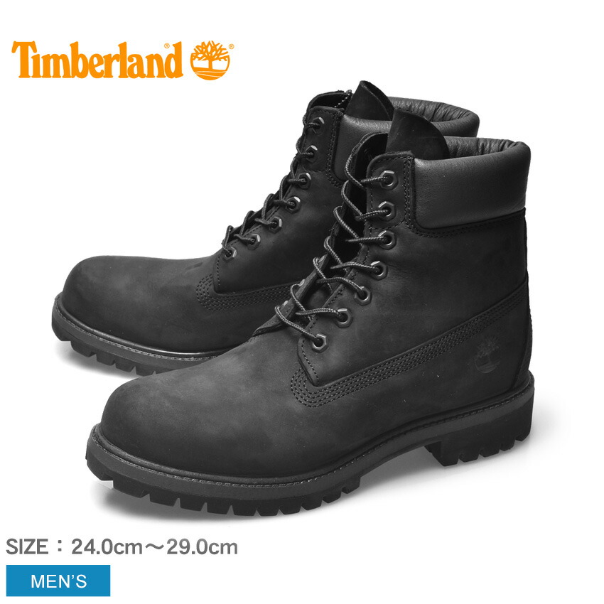 送料無料 ティンバーランド ワークブーツ ティンバーランド 6インチ プレミアム ブーツ Timberland ワークブーツ メンズ ブラック 黒 6inch Premium Boot アウトドア 天然皮革 レザー シューズ カジュアル 快適 おしゃれ ブランド