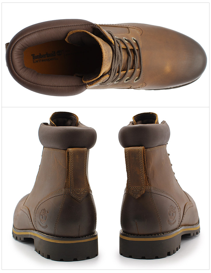 rugged 6 inch boot for men in brown