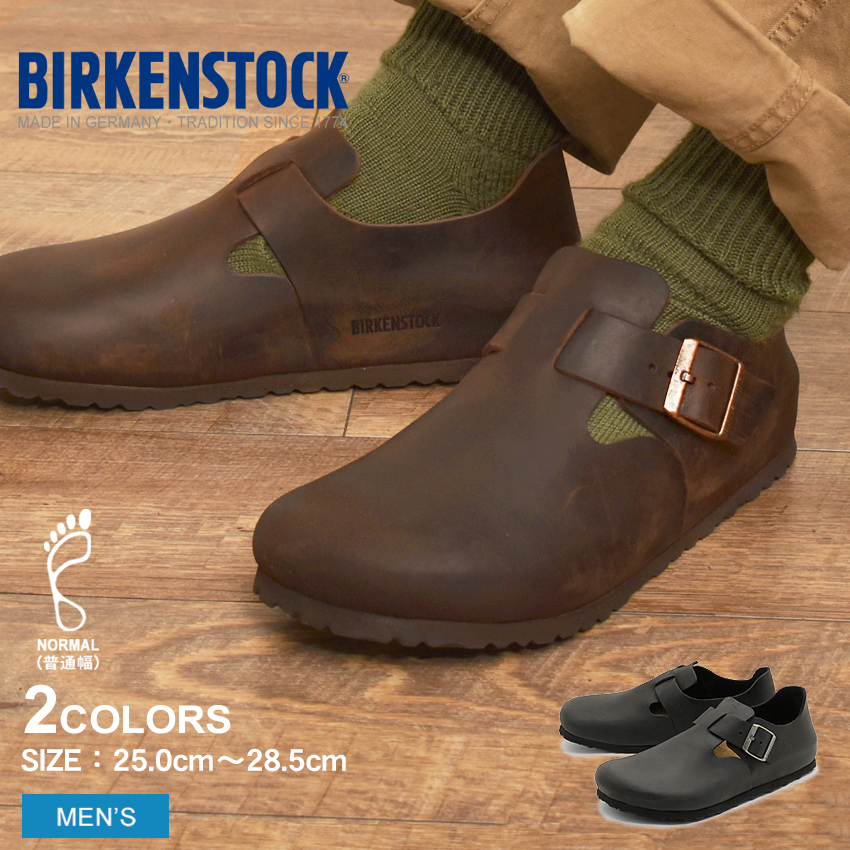 送料込 Birkenstock ビルケンシュトック ロンドン カジュアルシューズ 全2色 London 普通幅タイプ メンズ 人気 レザー 本革 快適 履き心地 ブラック ブラウン 黒 茶 Z Craft Www Smetoolkit In