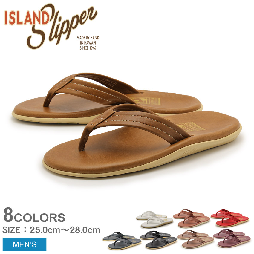 送料無料 アイランドスリッパ メンズ サンダル クラシック レザー サンダル 全8色 ISLAND SLIPPER PT202 CLASSIC LEATHER SANDAL アイランドスリッパー メンズ トング ビーチサンダル ソフトレザー