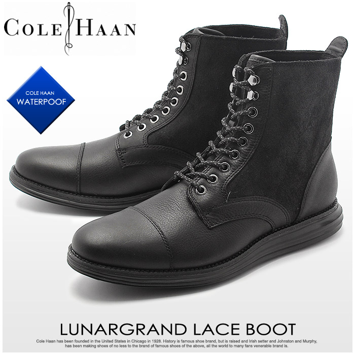 cole haan lunargrand lace boot