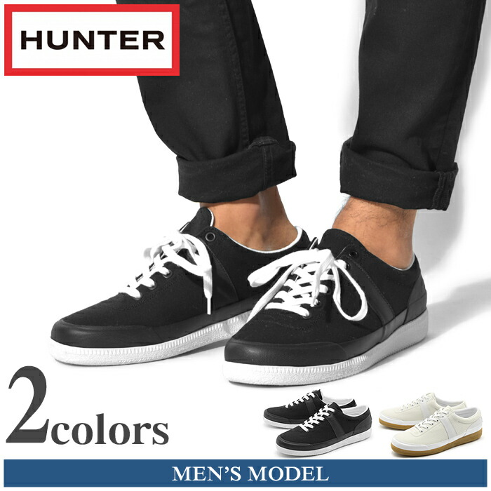 楽天市場 ハンター オリジナル ローキャンバス スニーカー Hunter スニーカー メンズ ブラック 黒 ホワイト 白 Original Lo Canvas Sneaker Mfk9004cnv 撥水 シューズ 靴 キャンバス ローカット ラバー 通勤 通学 おしゃれ シンプル ブランド Z Craft