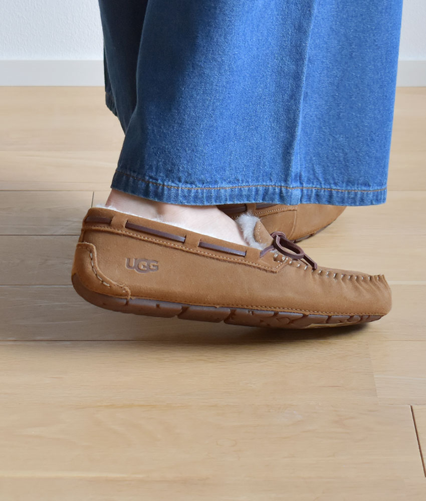 アグ ダコタ UGG モカシン レディース ブラック 黒 ブラウン 茶 DAKOTA