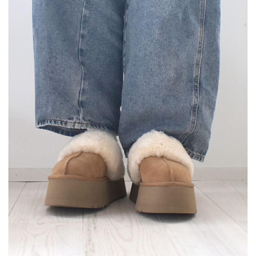 アグ UGG ファンケット サンダル 厚底 レディース ストラップサンダル