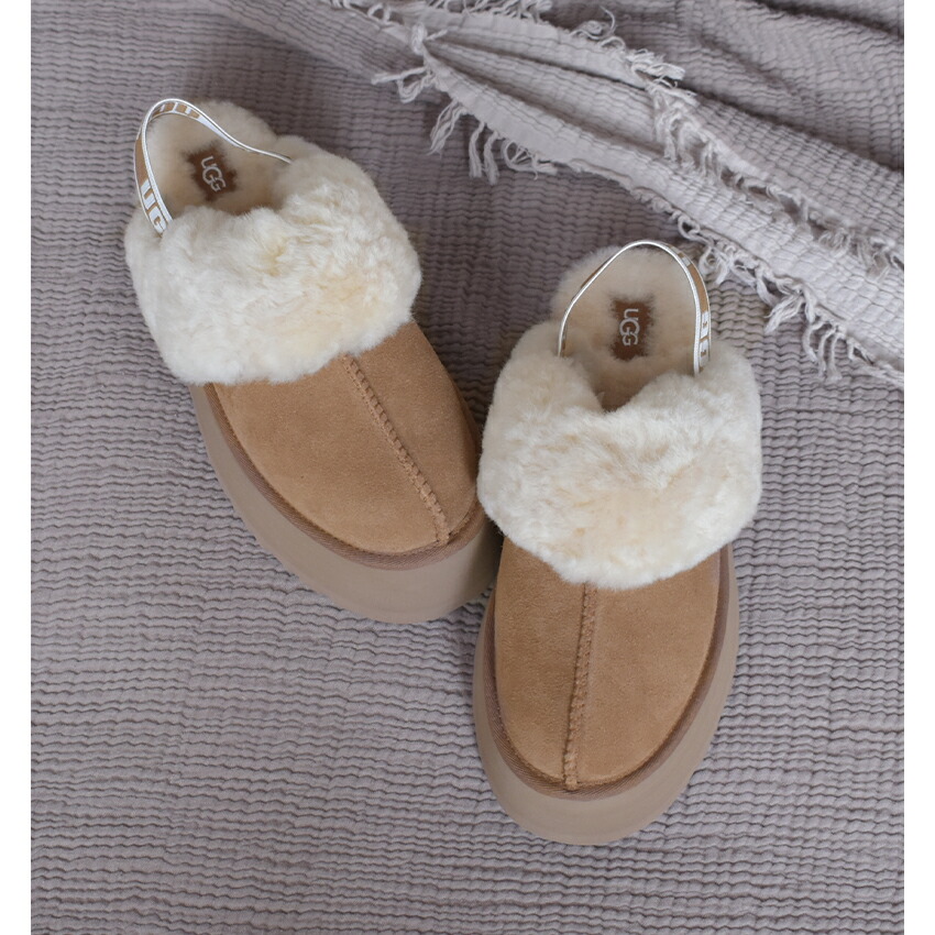 アグ UGG ファンケット サンダル 厚底 レディース ストラップサンダル
