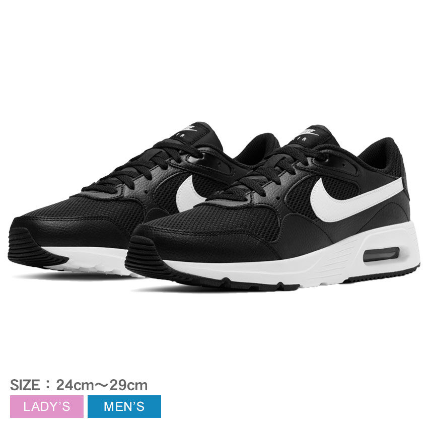 楽天市場 ナイキ エアマックス Sc Nike スニーカー レディース ブラック 黒 Air Max Sc Cw4554 シューズ 靴 スポーツ シンプル ブランド カジュアル スポーティ アウトドア レジャー おしゃれ お出かけ 運動 ローカット ホワイト 白 Z Craft