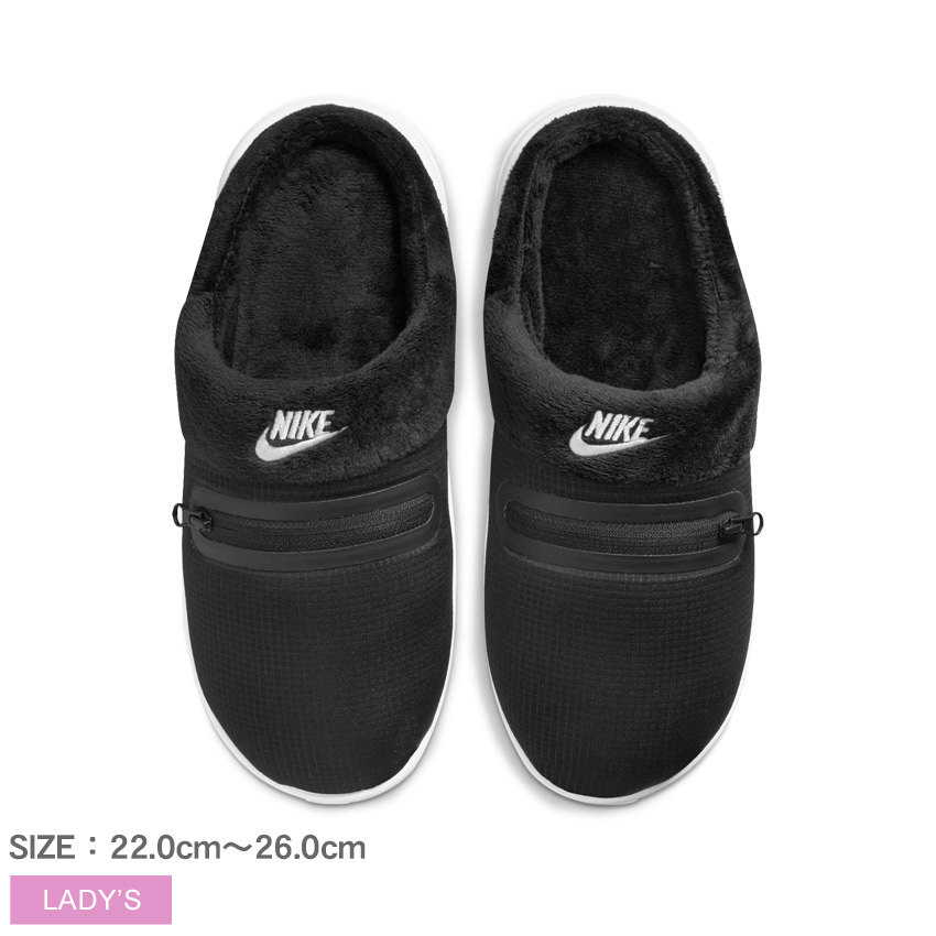 【国内発】NIKE BURROW★万能サンダル フワフワ暖か スリッポン 