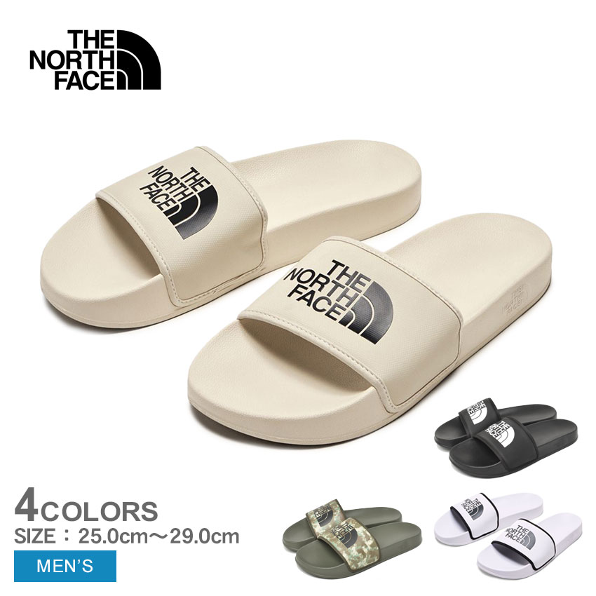 【ザ ノースフェイス ベース キャンプ スライド III THE NORTH FACE サンダル メンズ ブラック 黒 BASE CAMP  SLIDE III NF02354 ノースフェース シューズ スライドサンダル スポーツサンダル スポサン シャワーサンダル シャワサン  Z-CRAFT